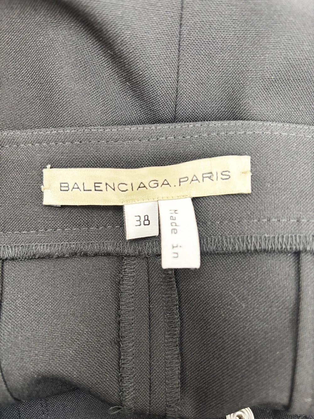 Balenciaga F/W 2003 snap front skirt — JAMES VELORIA